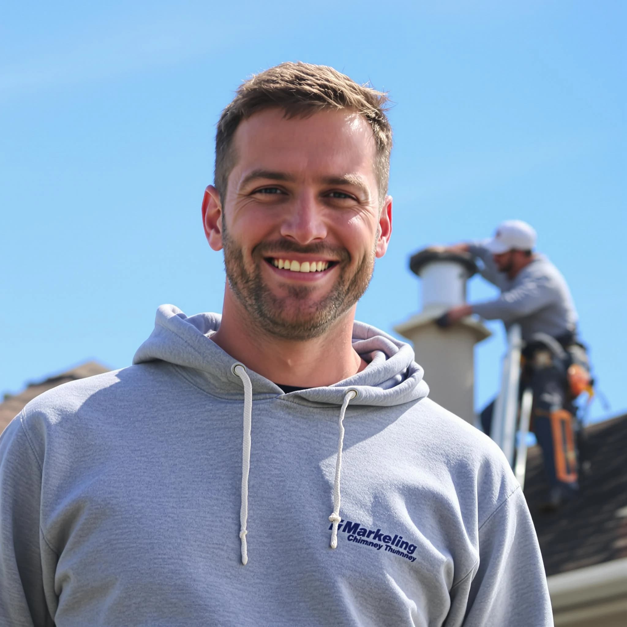 The Cedar Hills Chimney Sweep team.