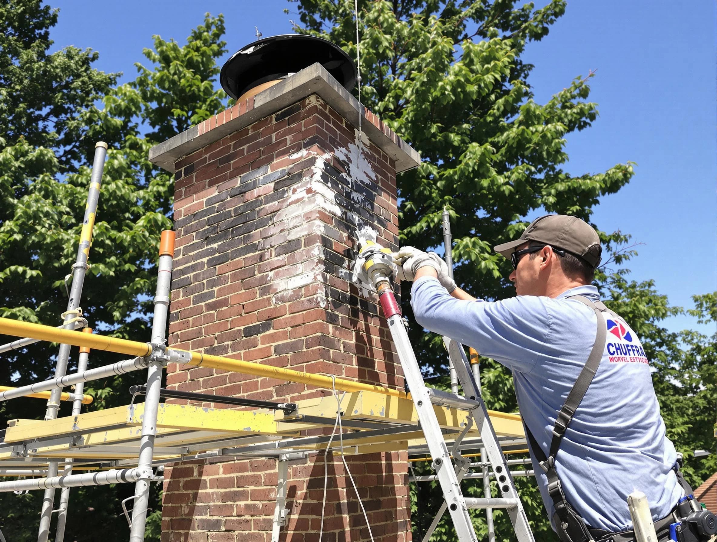 Structural chimney repair by Cedar Hills Chimney Sweep in Cedar Hills, UT