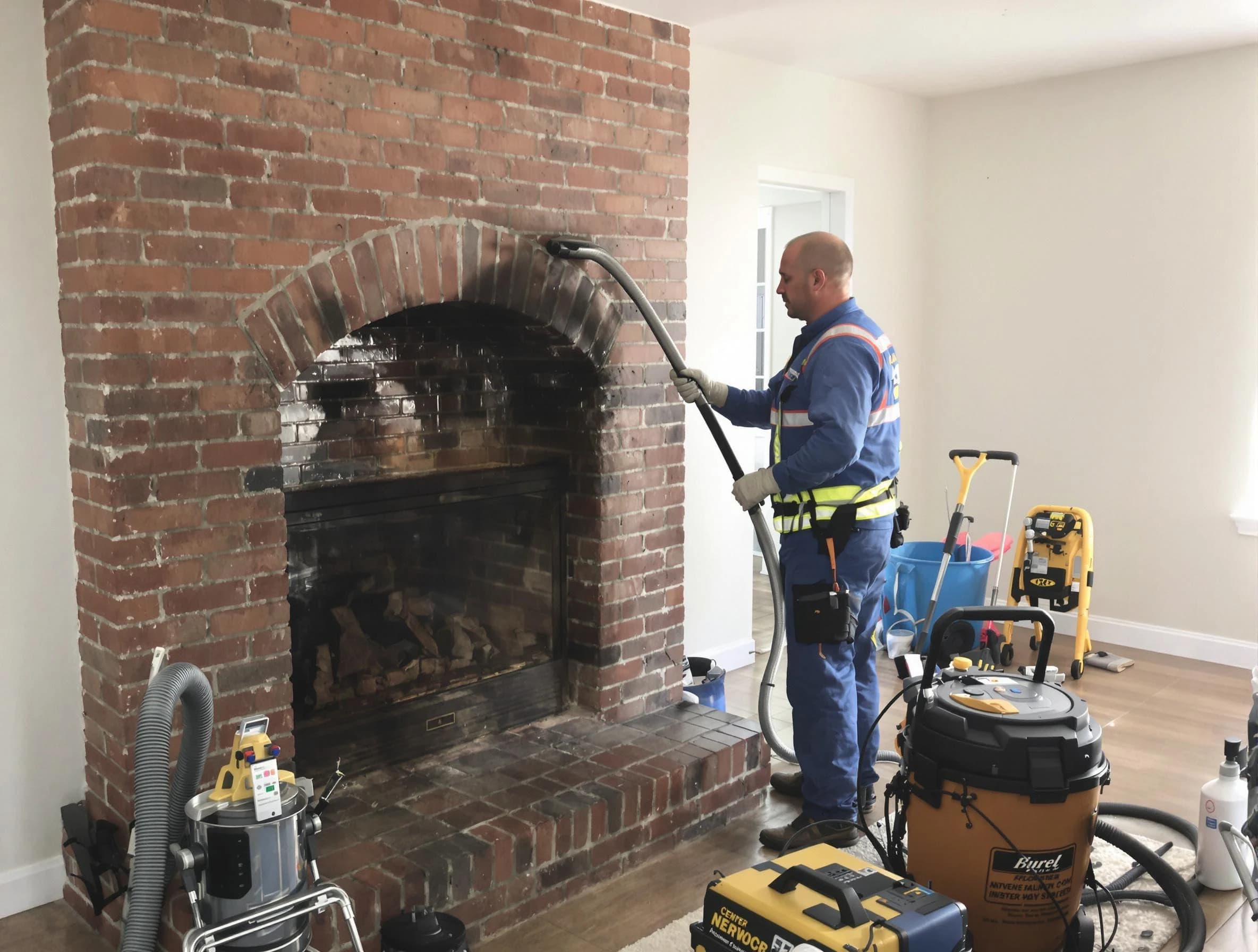 Cedar Hills Chimney Sweep expert performing detailed chimney sweep in Cedar Hills, UT