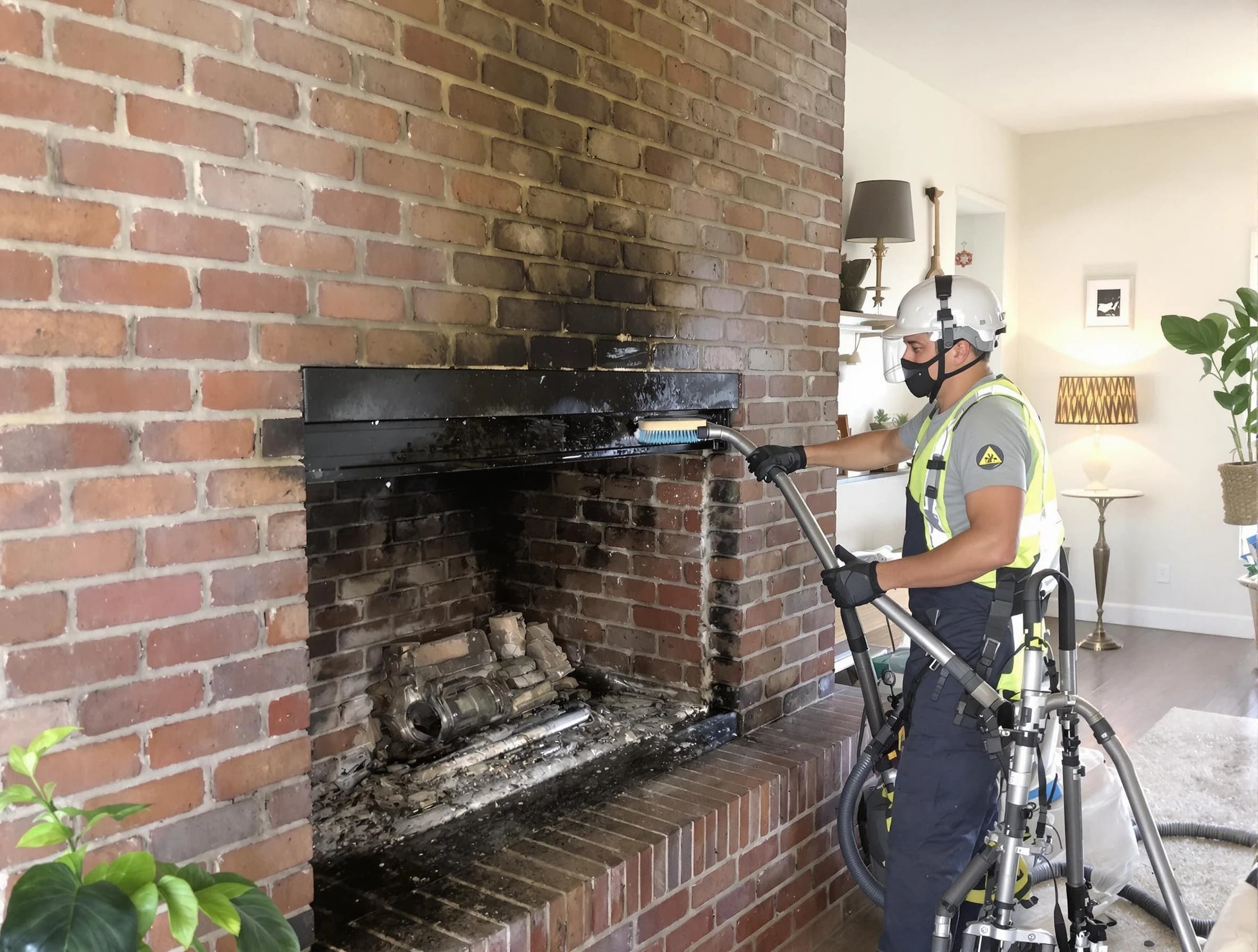 Cedar Hills Chimney Sweep providing fireplace cleaning services in Cedar Hills, UT