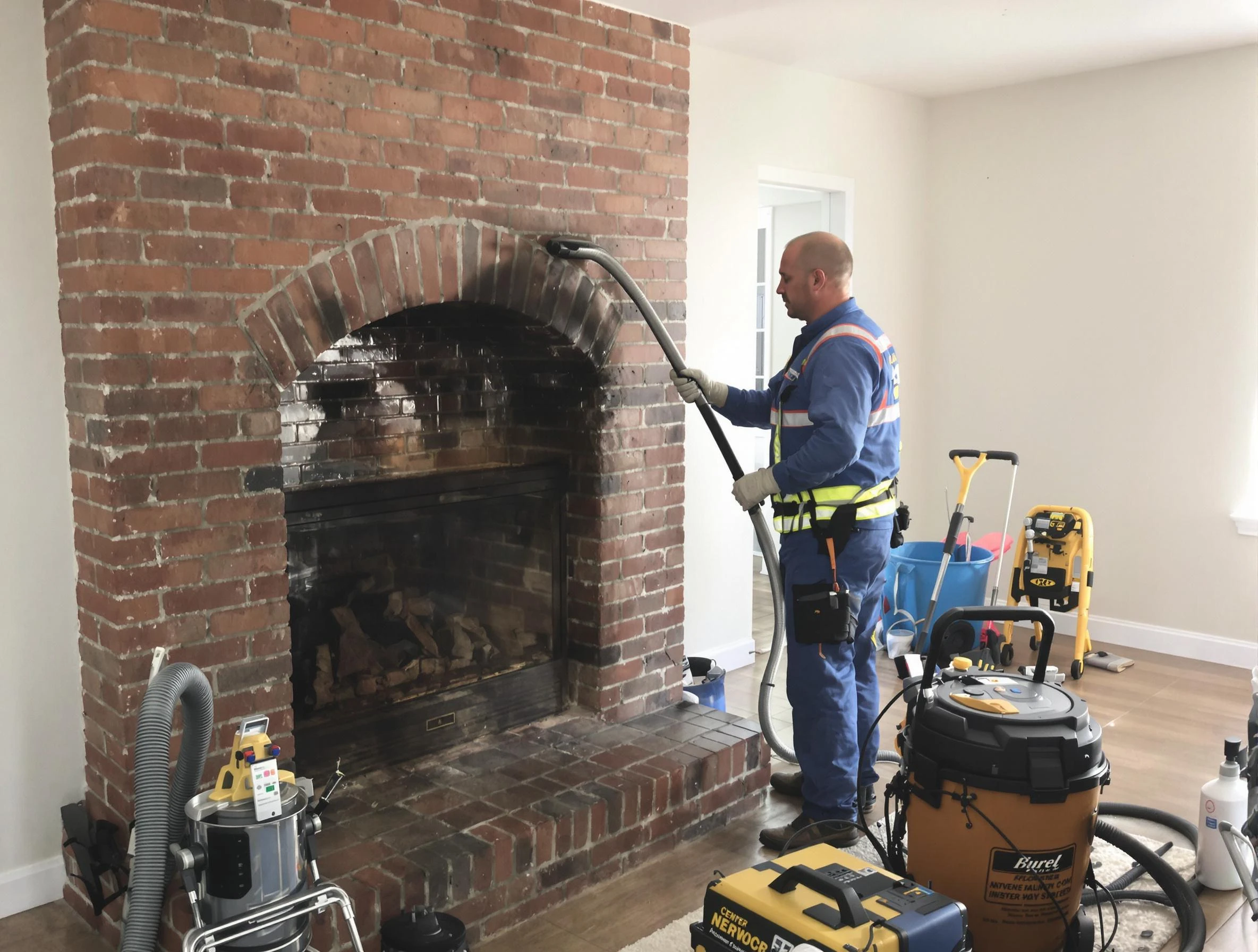 Cedar Hills Chimney Sweep expert performing detailed chimney sweep in Cedar Hills, UT